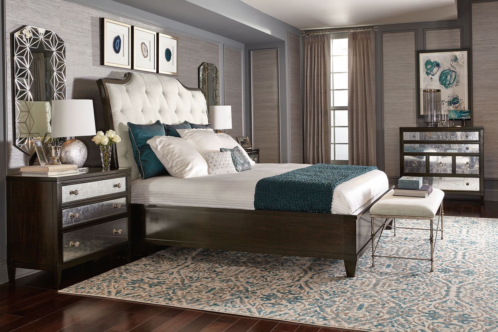 Спальня в американском стиле