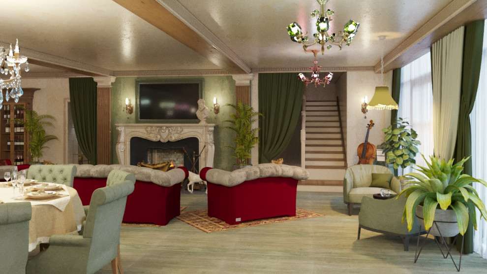 Нижний зал- Итальянский павильон