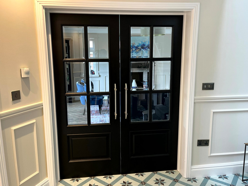 Modern Classic Hallway & Staircase - Bromley