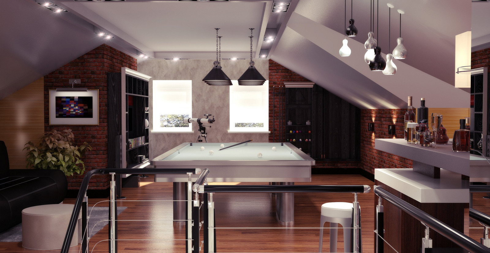 Бильярдная