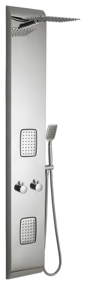 Octavia Chrome Plated Thermostatic Shower Panel
