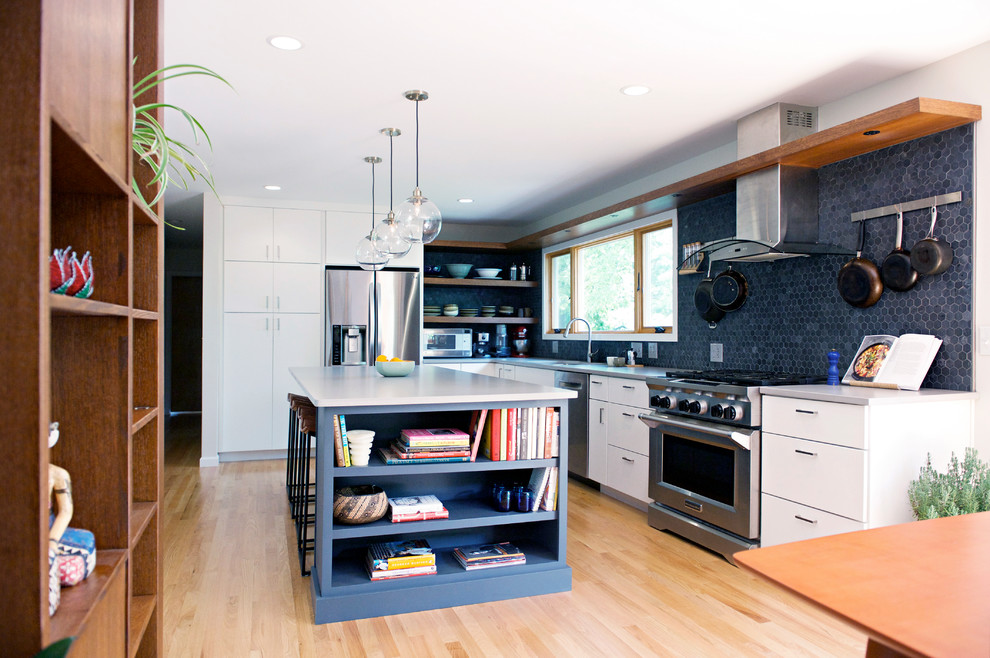 High-Level Bi-Level - Contemporary - Kitchen - Indianapolis - by Susan ...