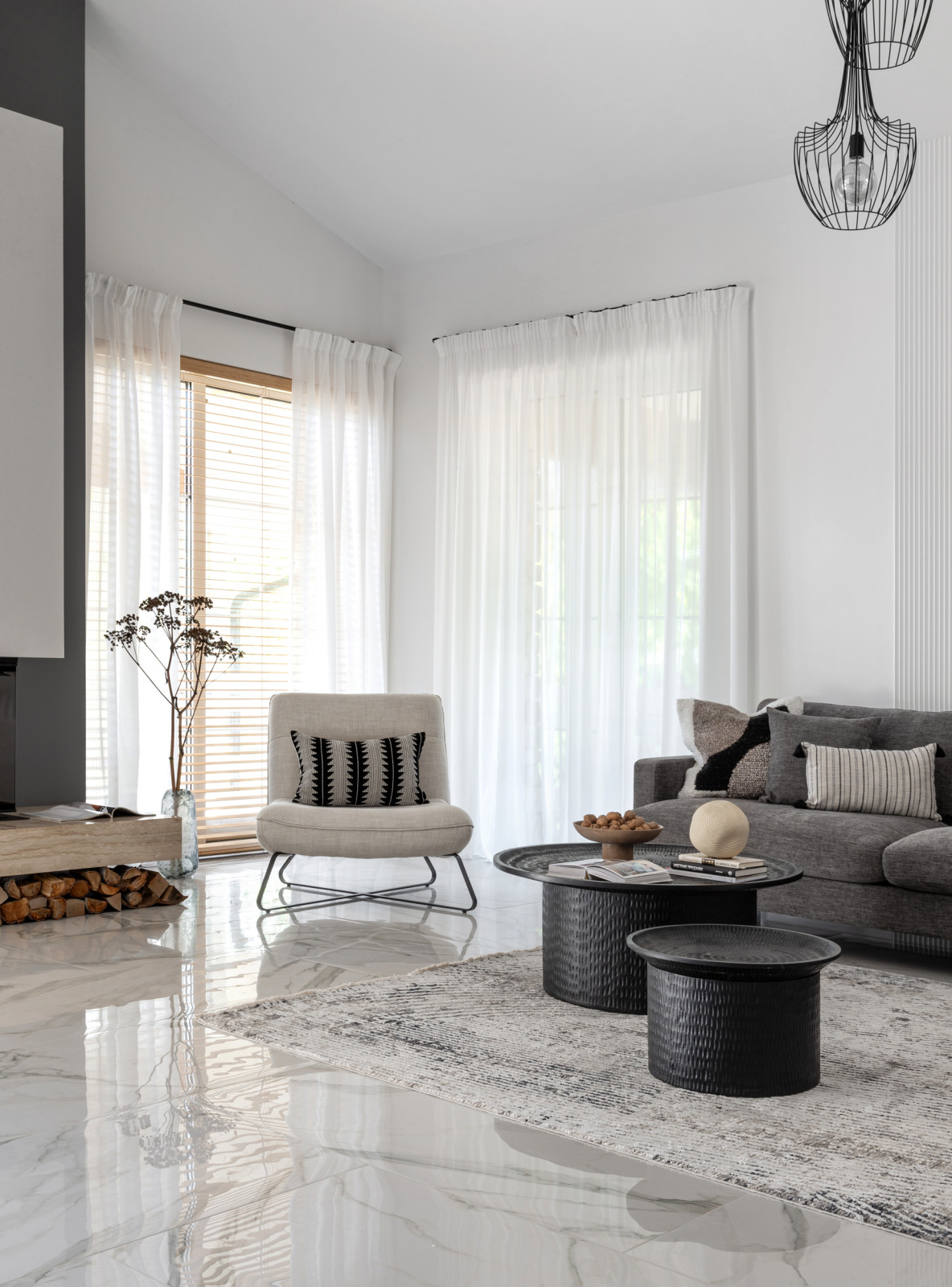 Загородный дом в оттенках моря и солнца