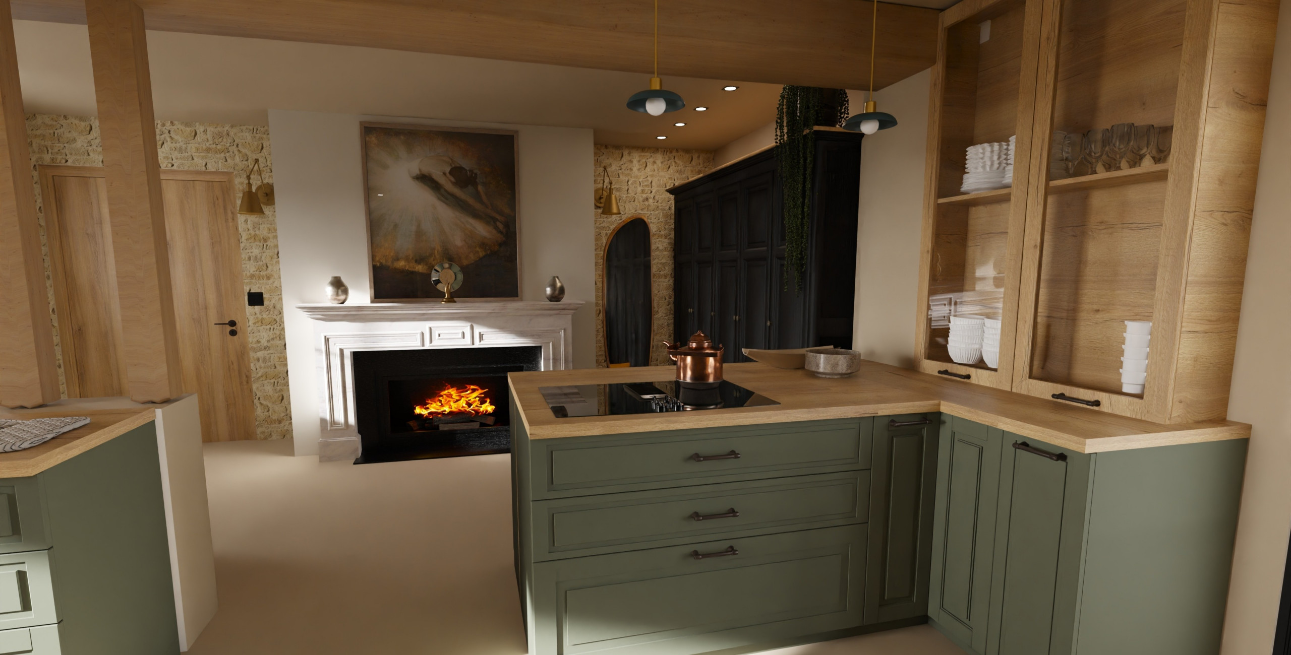 Création d'une Cuisine en Puisaye