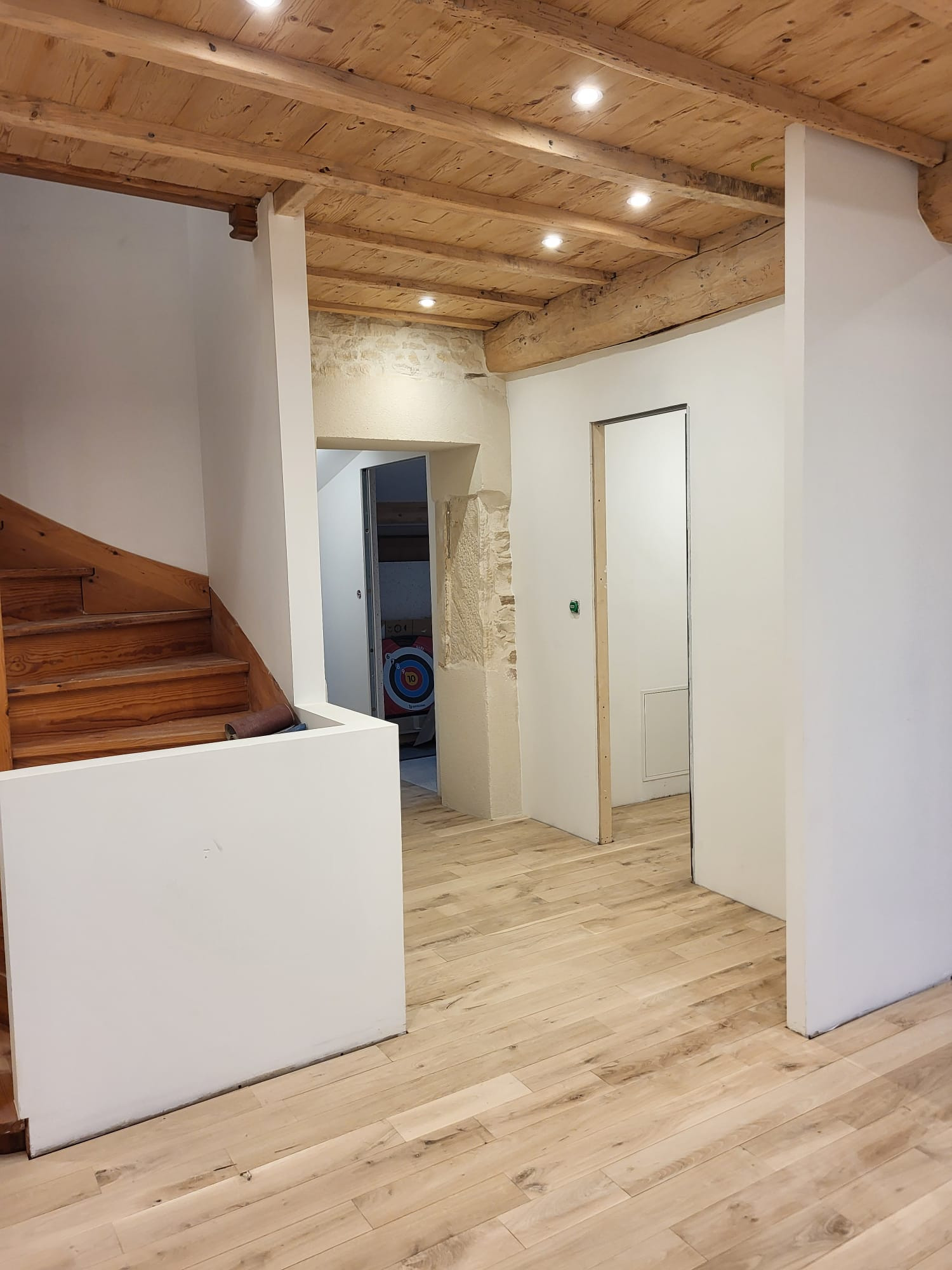 Rénovation complète dans l'ancien et extension (projet en cours de réalisation)