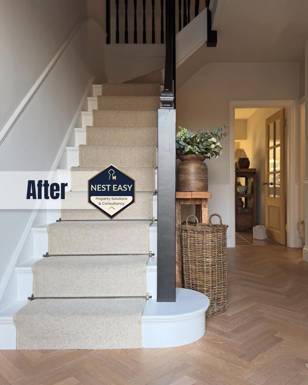 Staircase and Hallway Entrance