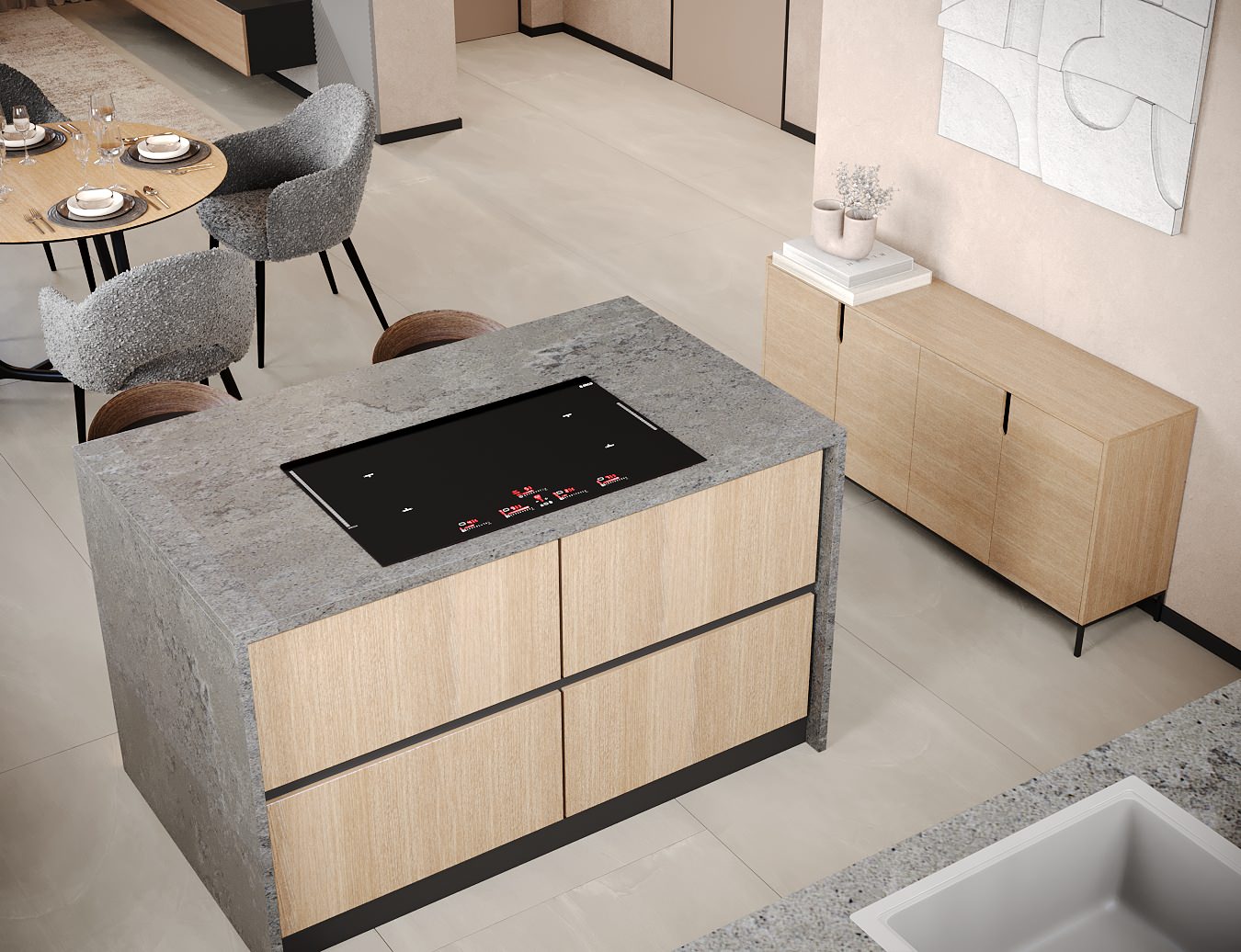 Кухня-гостиная