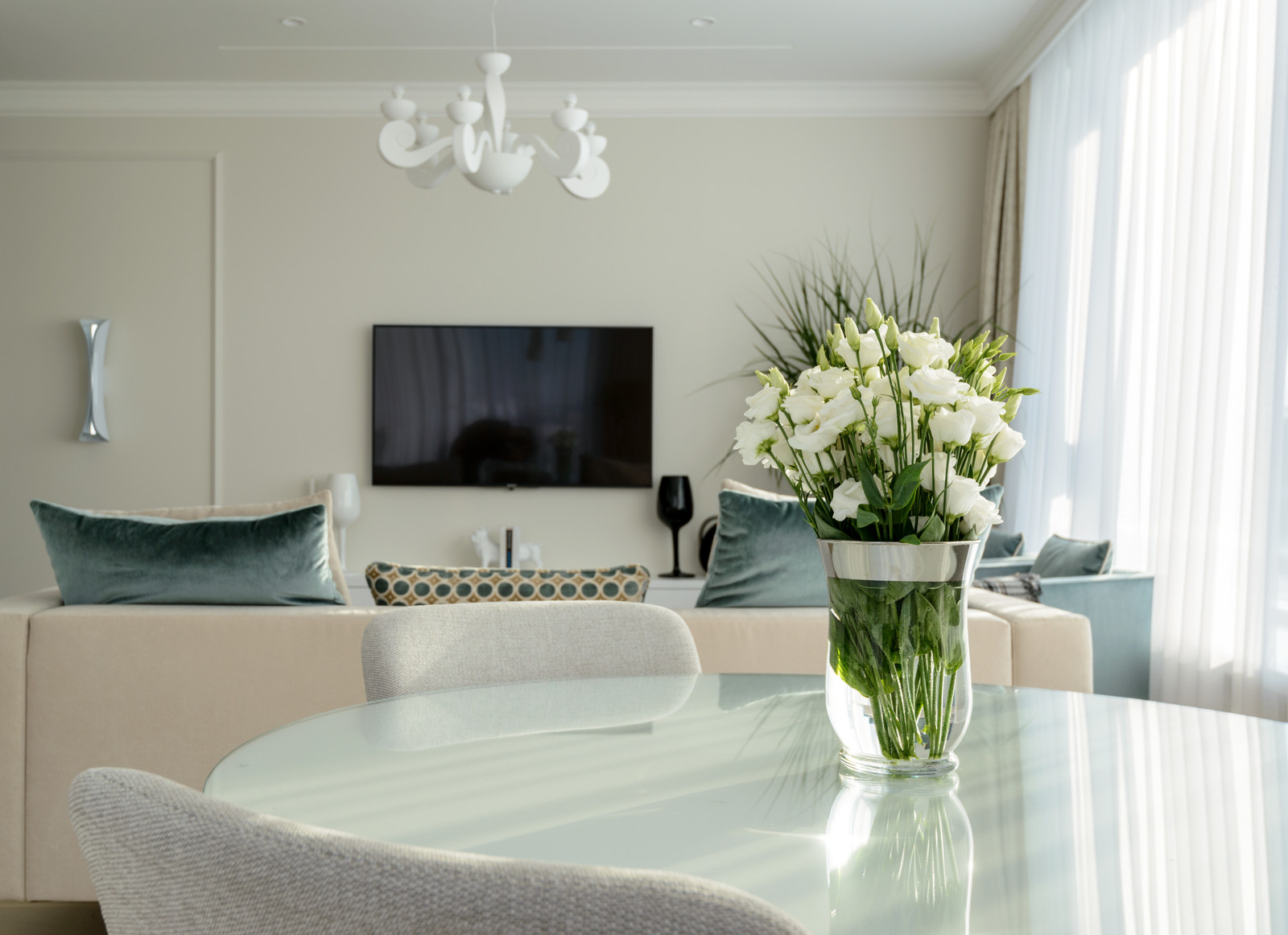 Интерьер квартиры в ЖК Статус 95 м^2