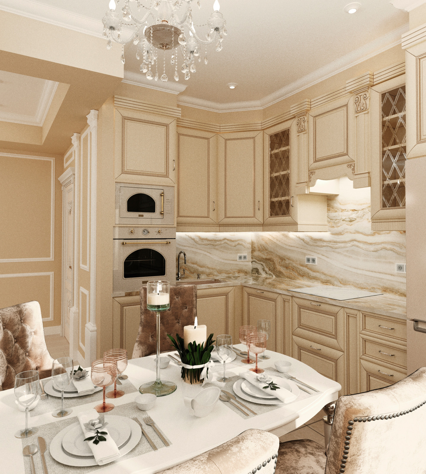 Квартира в классическом стиле