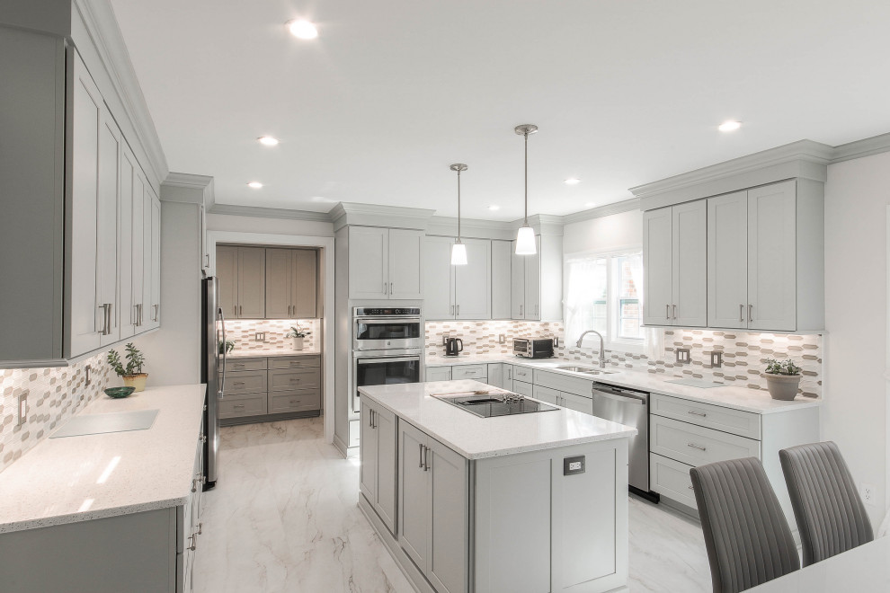 Kitchen - transitional kitchen idea