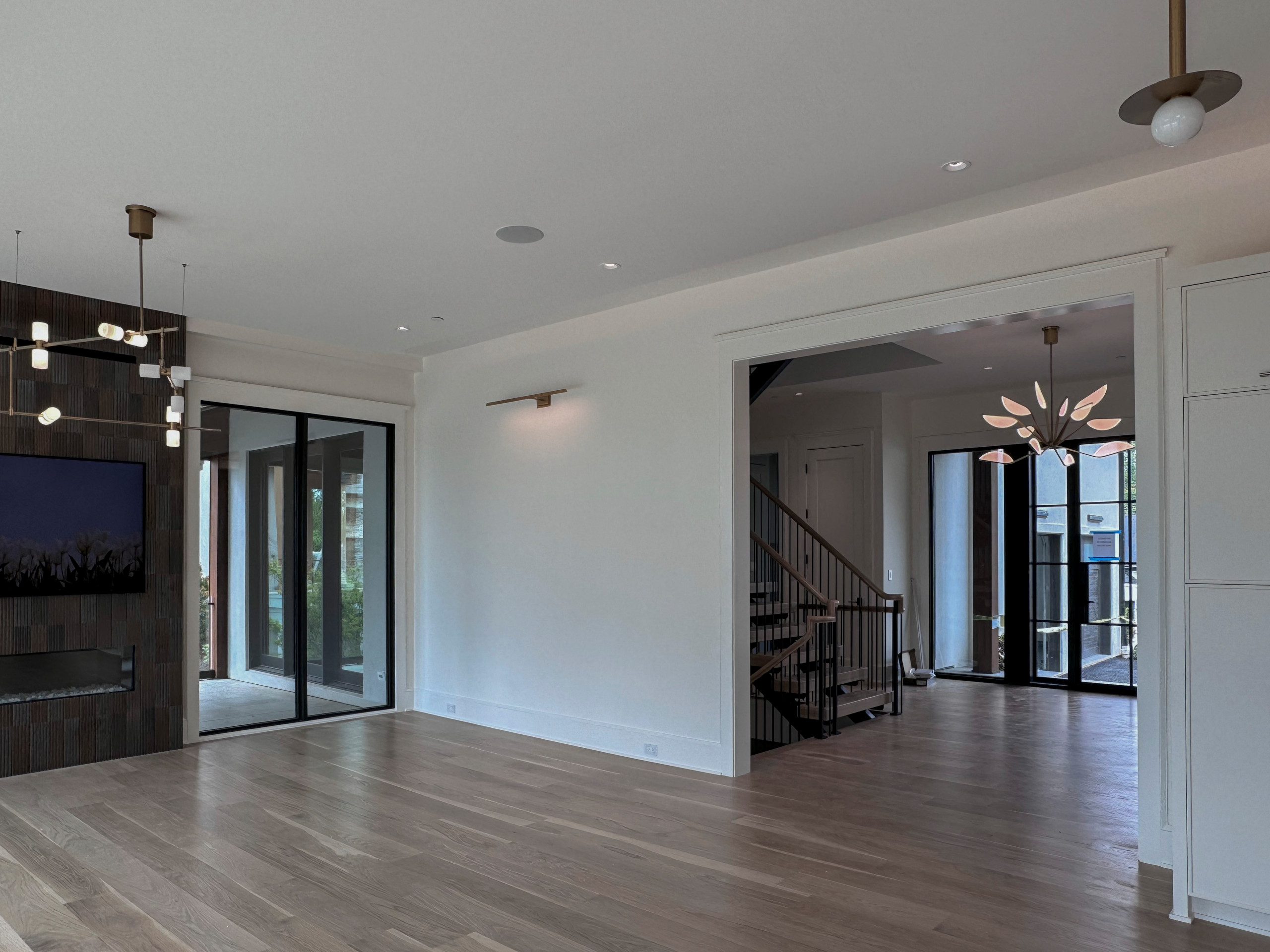 122_Modern Steel & Wood Floating Staircase, Arlington VA 22207
