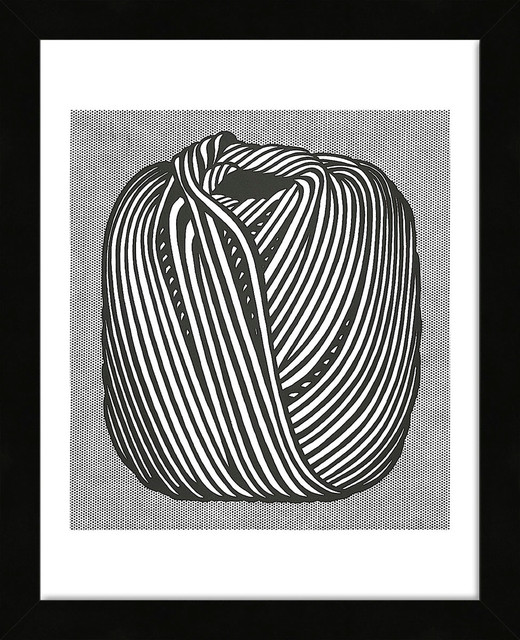 "Ball of Twine, 1963" Framed Print, 13"x16"