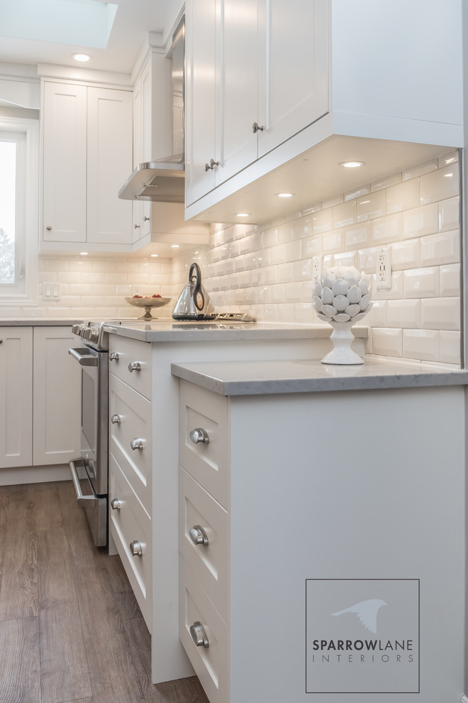 Transitional home design photo in Toronto