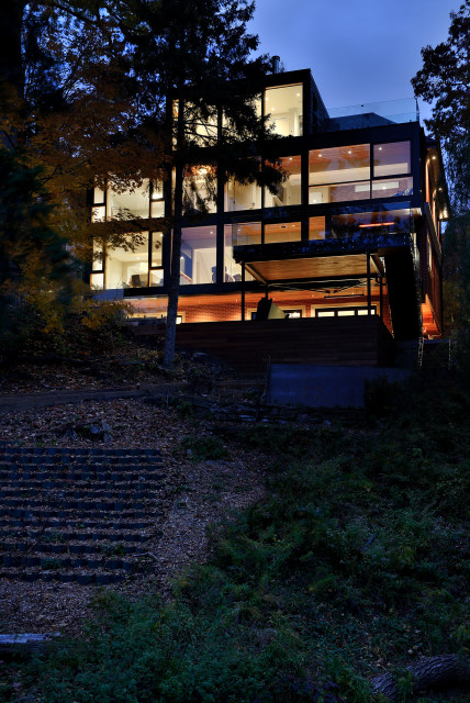 Fallingbrook contemporaneo-facciata
