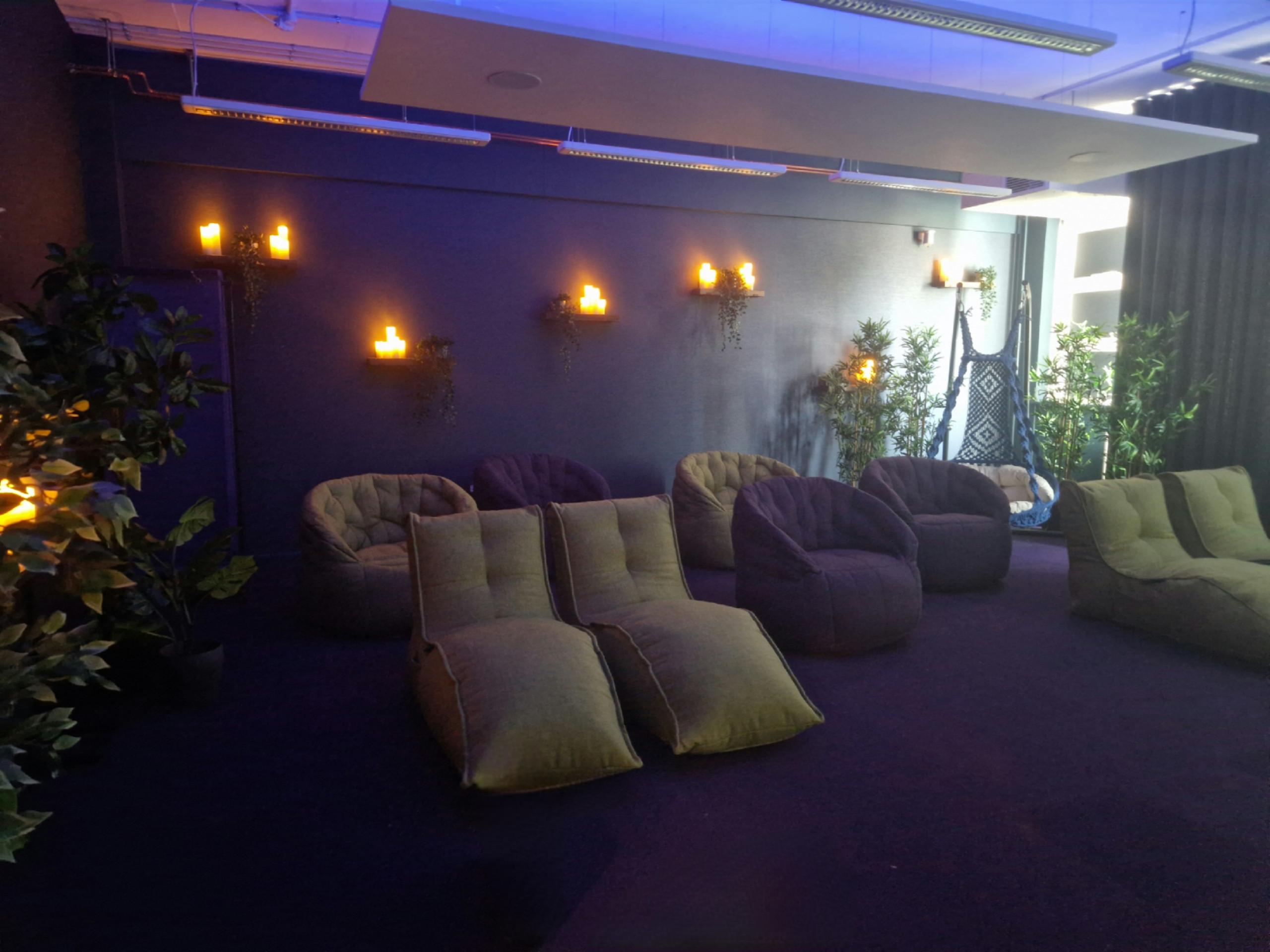Classroom to Meditation Room Transformation