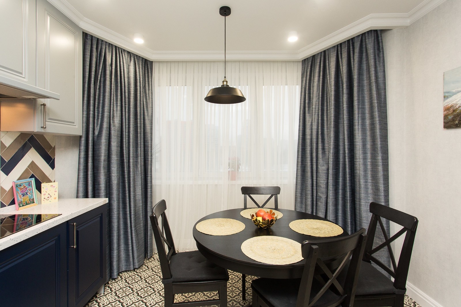 Кухня по дизайн-проекту, 12 кв. м