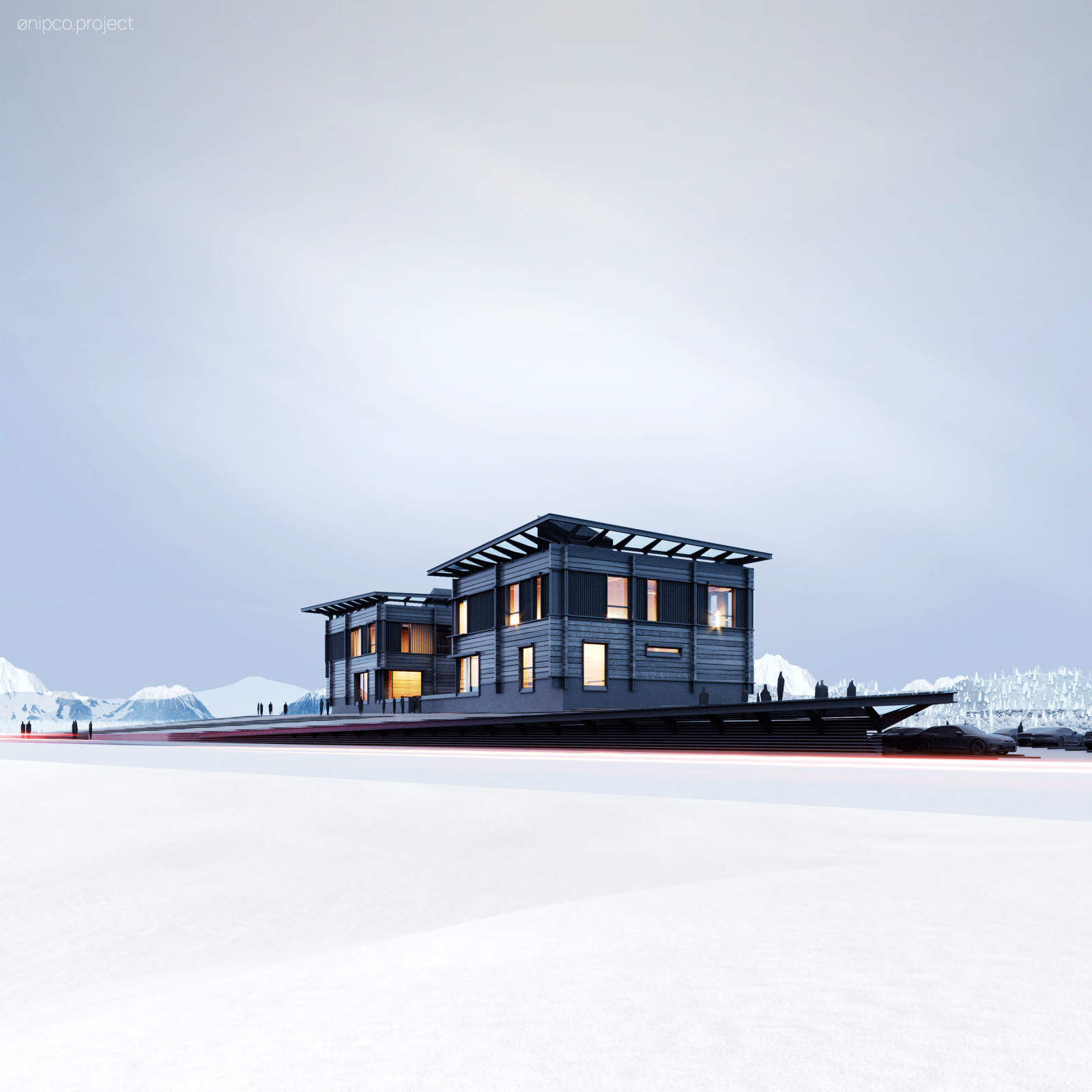 #no01s2600sqm / hybrid museum of the arctic experience within tromsø