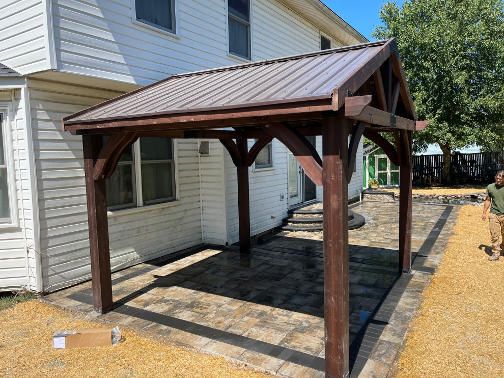 Perry Hall Patio, Pond, Pergola