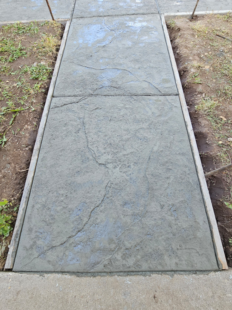 Simple Concrete Patio