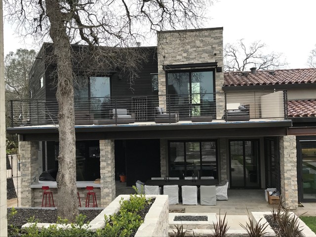 SP House moderno-facciata