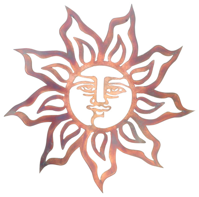 Blazing Sun Metal Wall Sculpture
