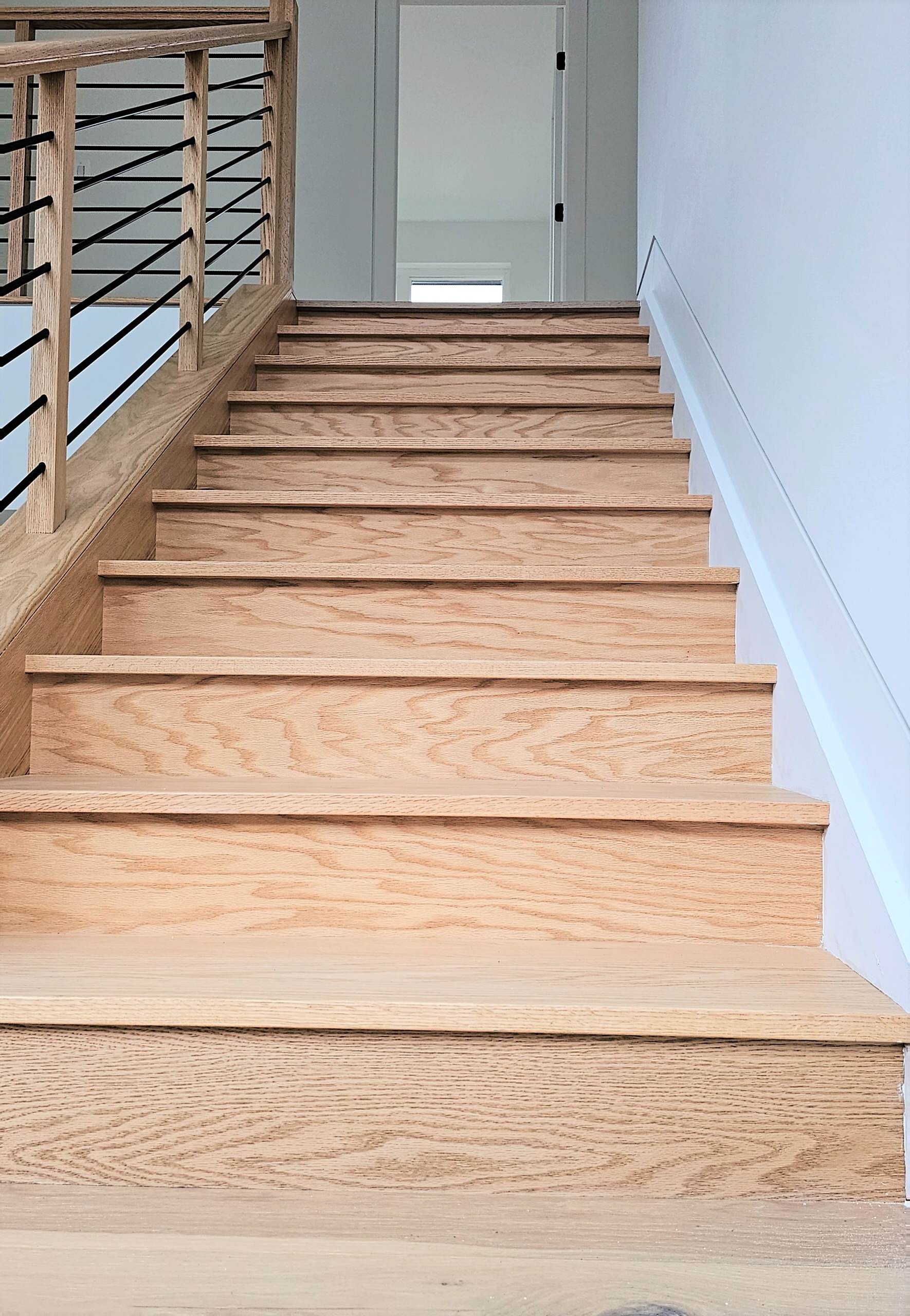 108_Red Oak Stairs in Light Filled Space, Fairfax, VA 22031