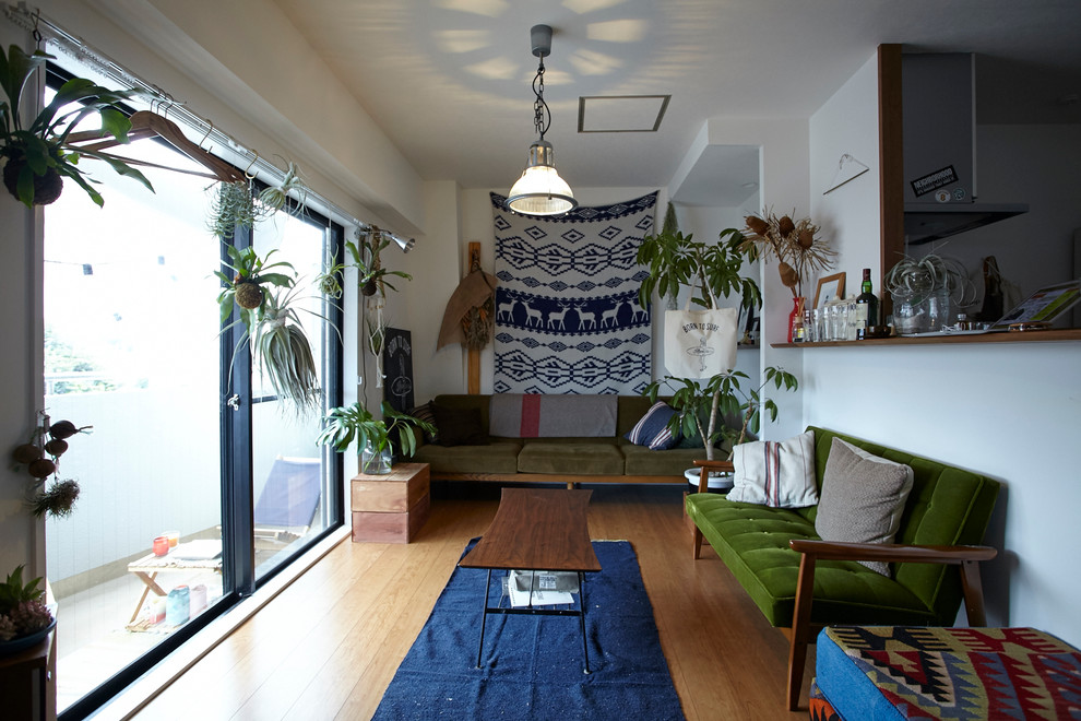 Eclectic home in Tokyo.
