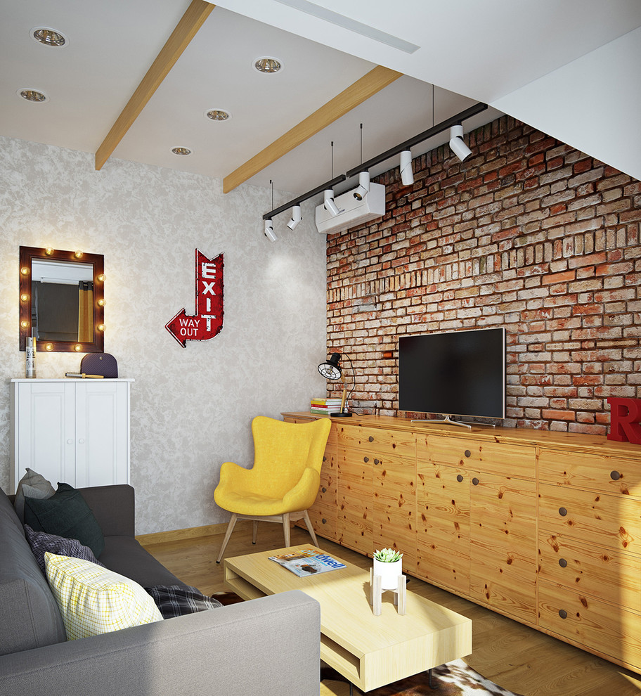 Мансарда в стиле лофт