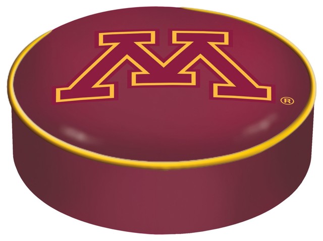 Minnesota Golden Gophers HBS Black Swivel Bar Stool with Maroon Cushion Minnesota Golden Gophers HBS Black Swivel Bar Stool with Maroon Cushion