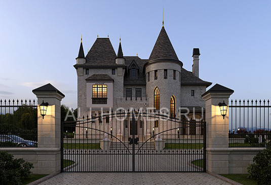 Проект кирпичного дома T-318-1K