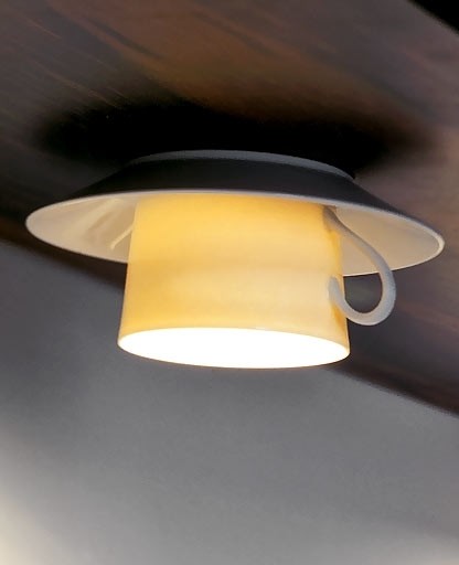 Anthologie Quartett - Coffee ceiling light