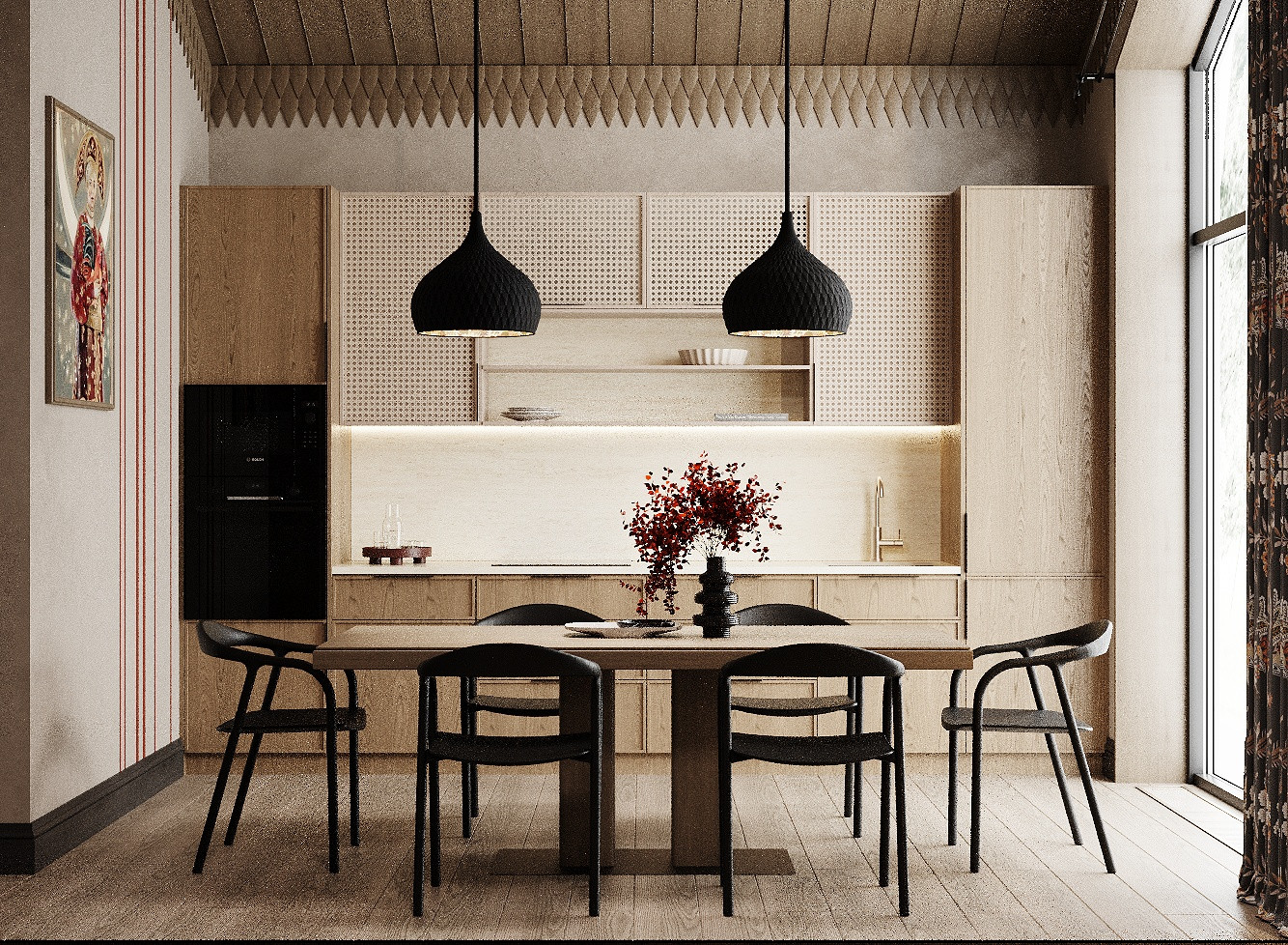 Загородный дом в русском стиле