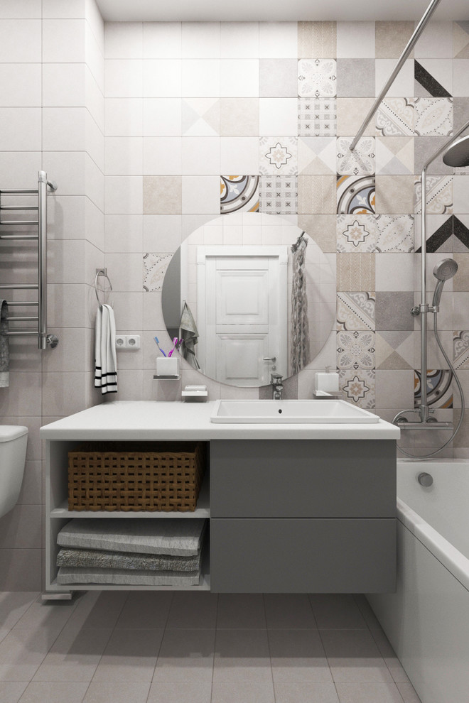 Дизайн двухкомнатной квартиры 65 м2 в скандинавском стиле