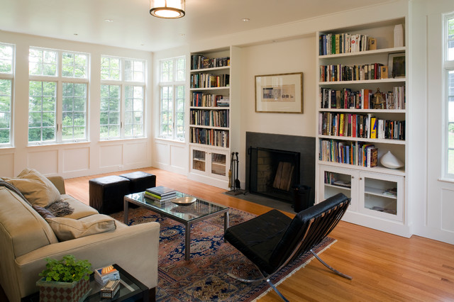 Cape Cod Sunroom/Master Bedroom Addition - Traditional - Living Room ...