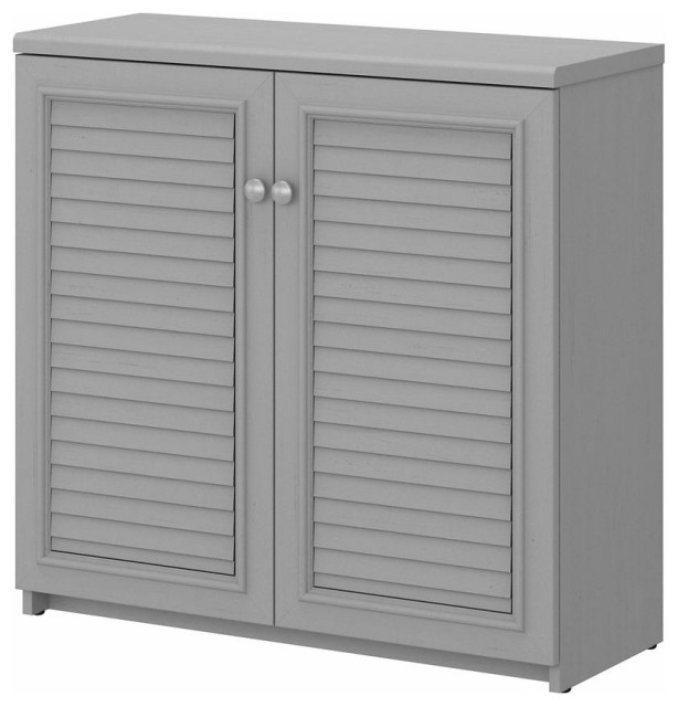 Bush Furniture Fairview Small Storage with Doors and Shelves