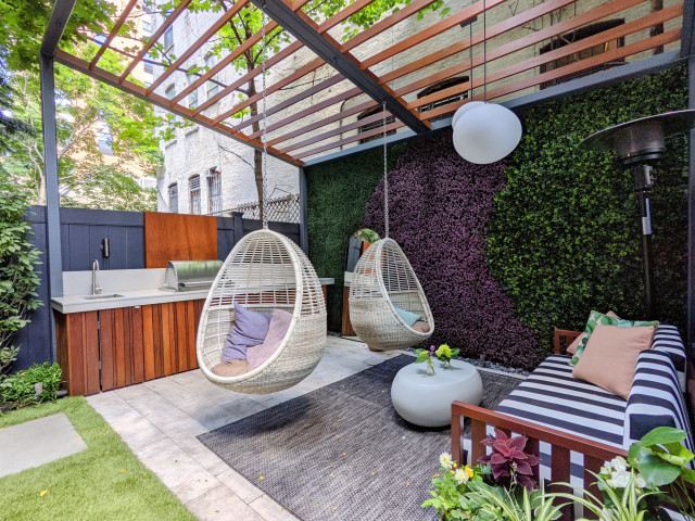 Pergolas modern-patio