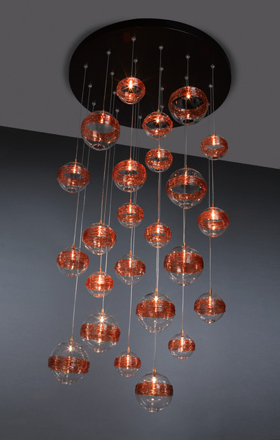 Saturn Chandelier modern-chandeliers