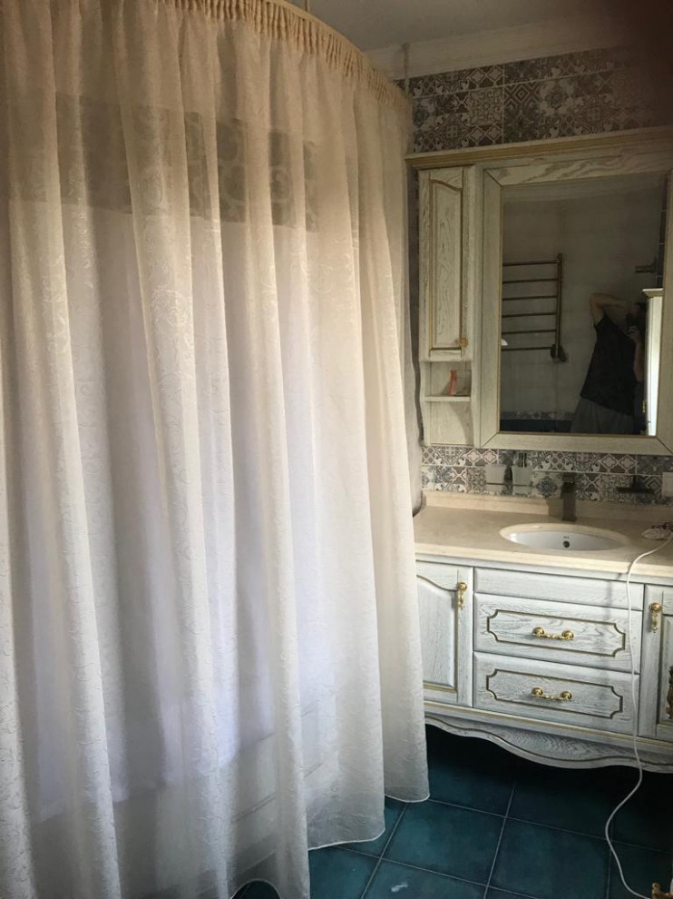 Штора в ванной