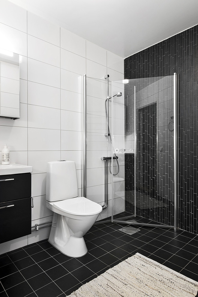 Design ideas for a modern bathroom in Stockholm.