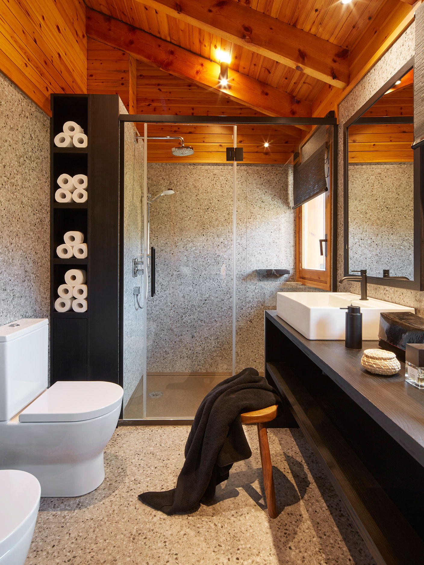 Fotos de baños | Diseños de baños rústicos - Enero 2024 | Houzz ES