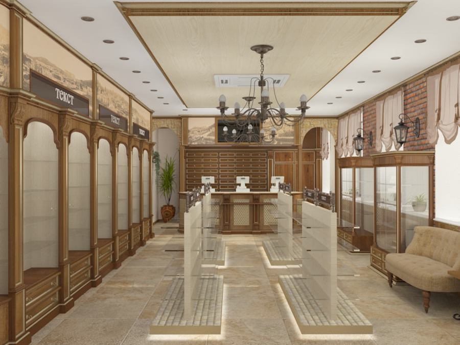 Аптека в стиле "Старый Город"