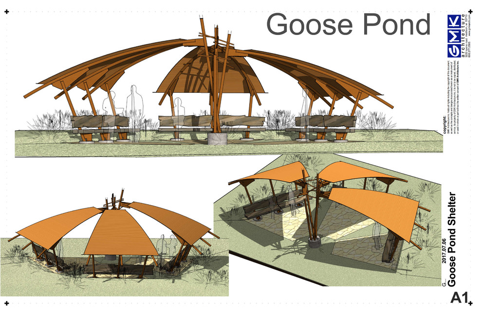 Goose Pond Shelter design model