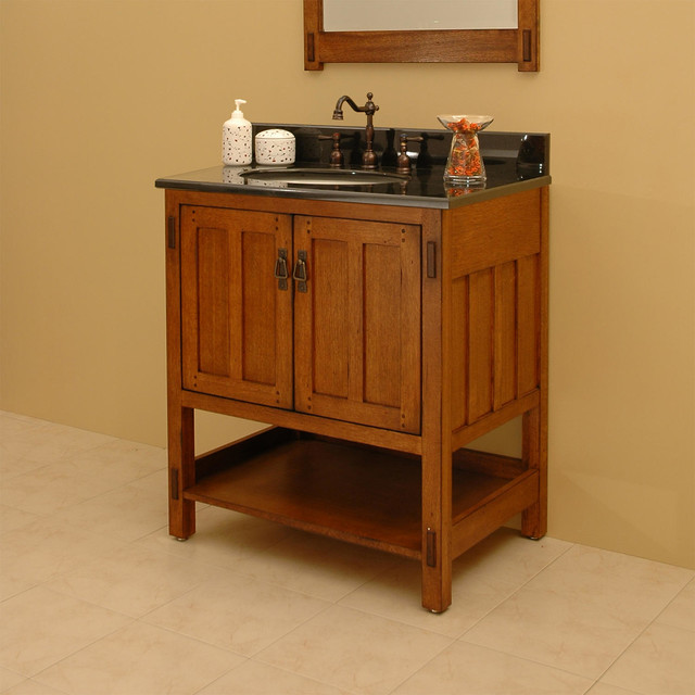 30" American Craftsman Vanity for Undermount Sink
