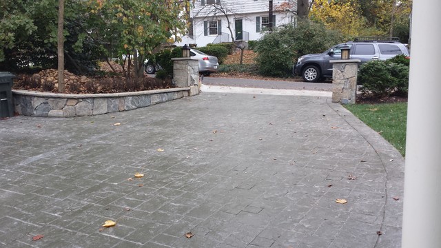 Driveway klassisk-garage
