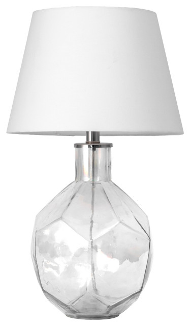 glass bowl table lamp