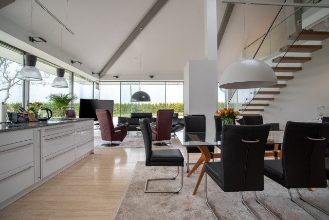 Einfamilienhaus K-L (Sachsen) contemporary-vardagsrum