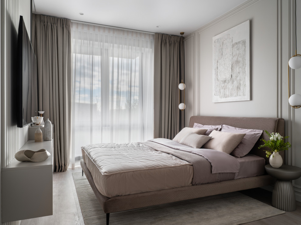 Дизайн интерьера квартиры в современном стиле в ЖК Метрополия