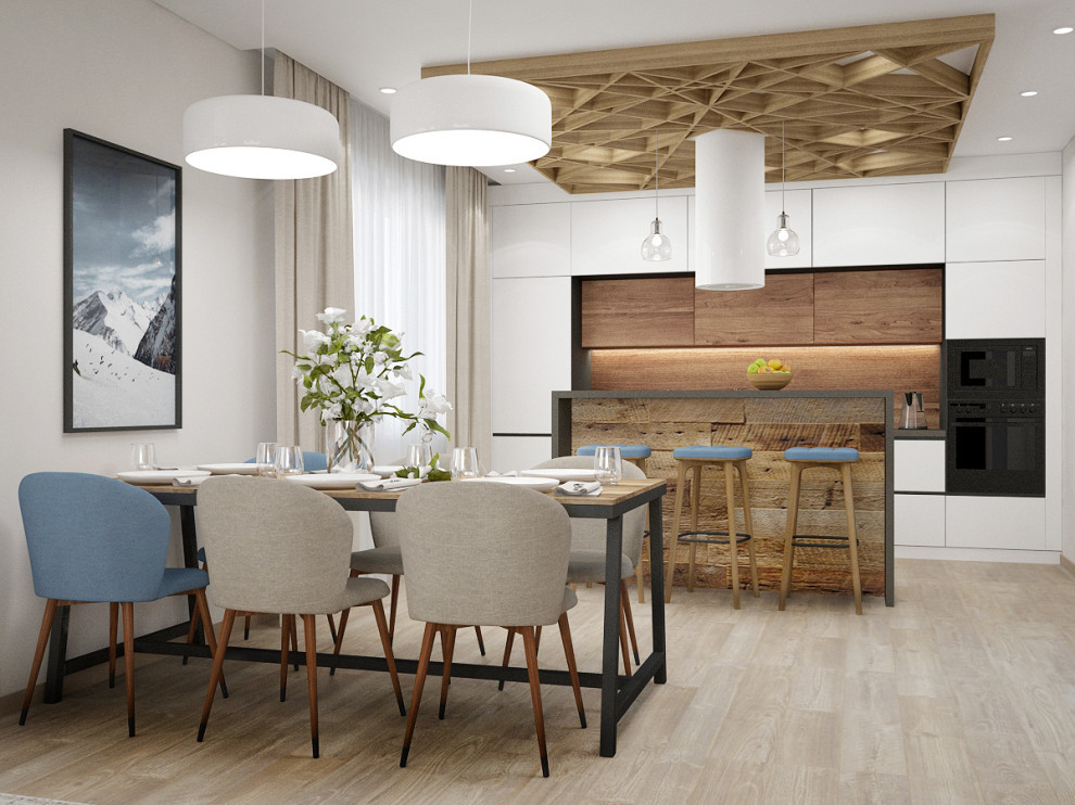 Интерьер коттеджа в СПб