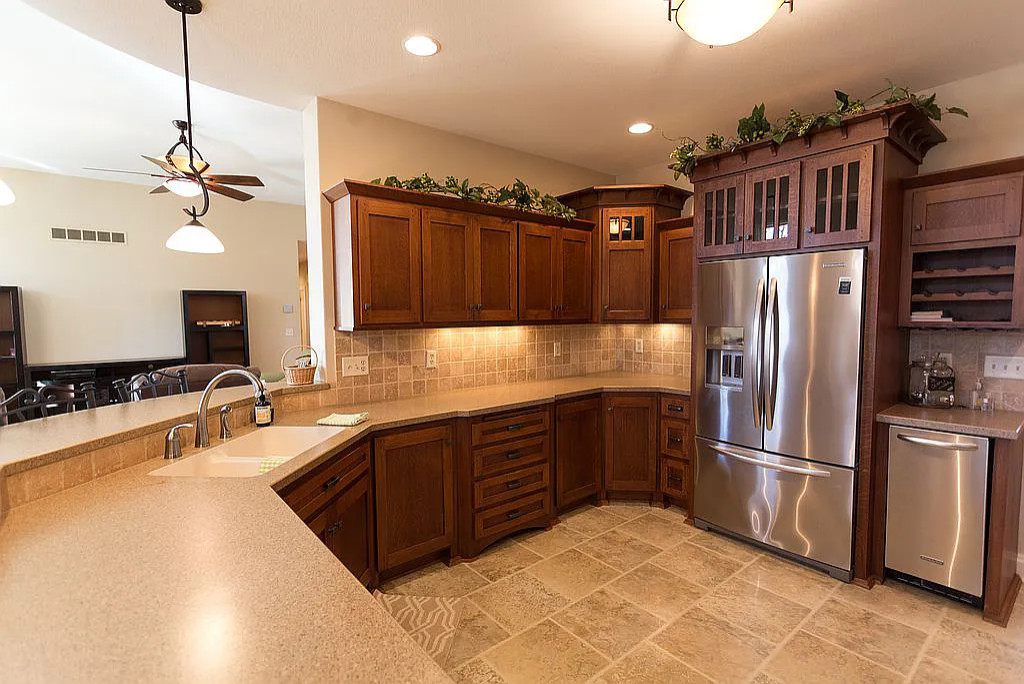 Kitchen and Living Room