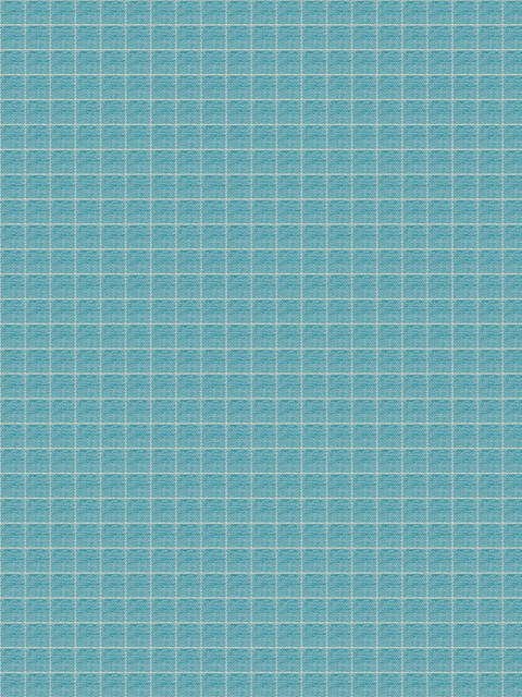 Peacock Aqua Teal Herringbone Houndstooth Small Scale Woven Ch